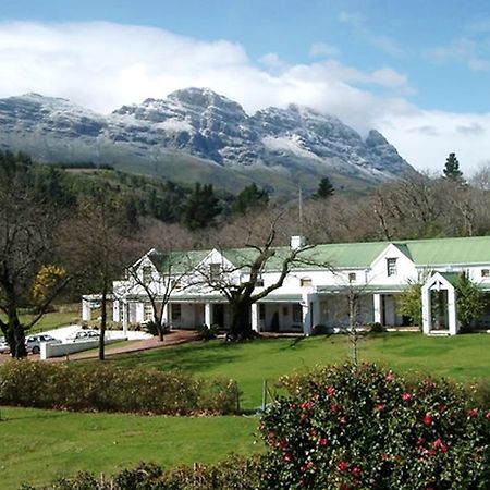 Knorhoek Country Guesthouse Stellenbosch Bagian luar foto
